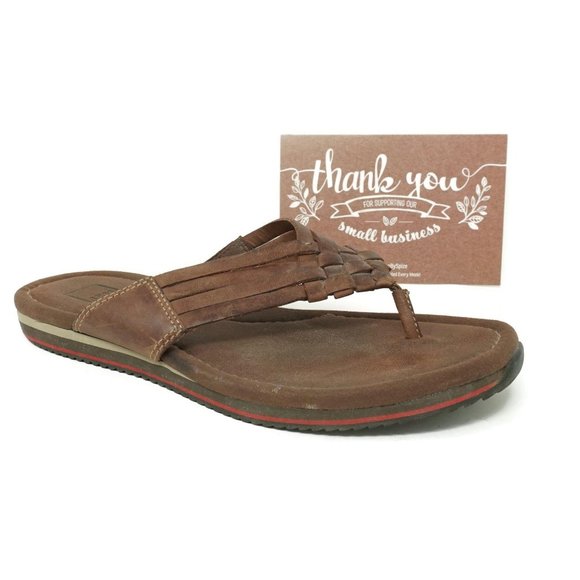 johnston and murphy mens flip flops